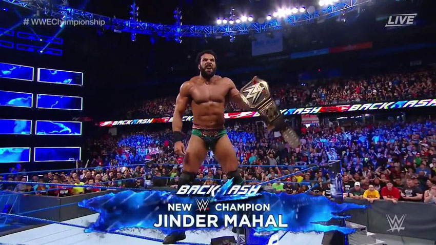 WWE Backlash Results