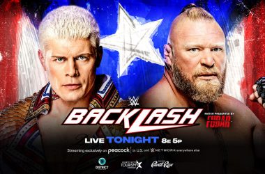 WWE Backlash Results